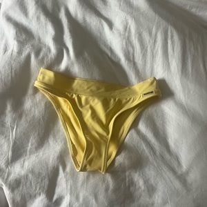 Blackbough swim M yellow bikini bottoms
